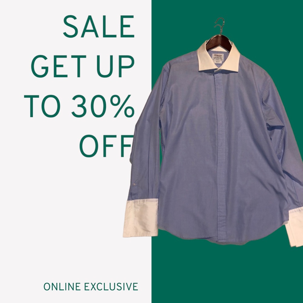 T M Lewin men’s dress shirt